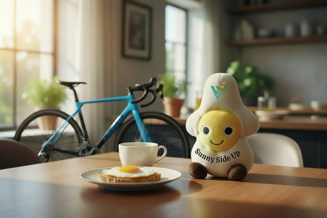 Sunny side up plush