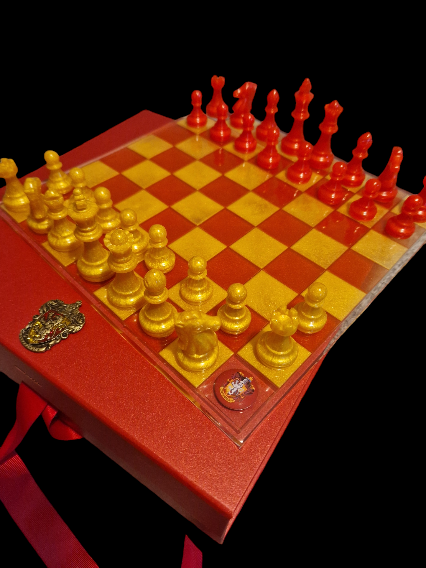 Handmade Epoxy Resin chess set