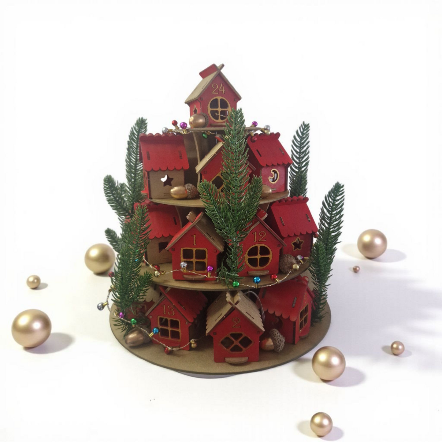 Little house advent calendar