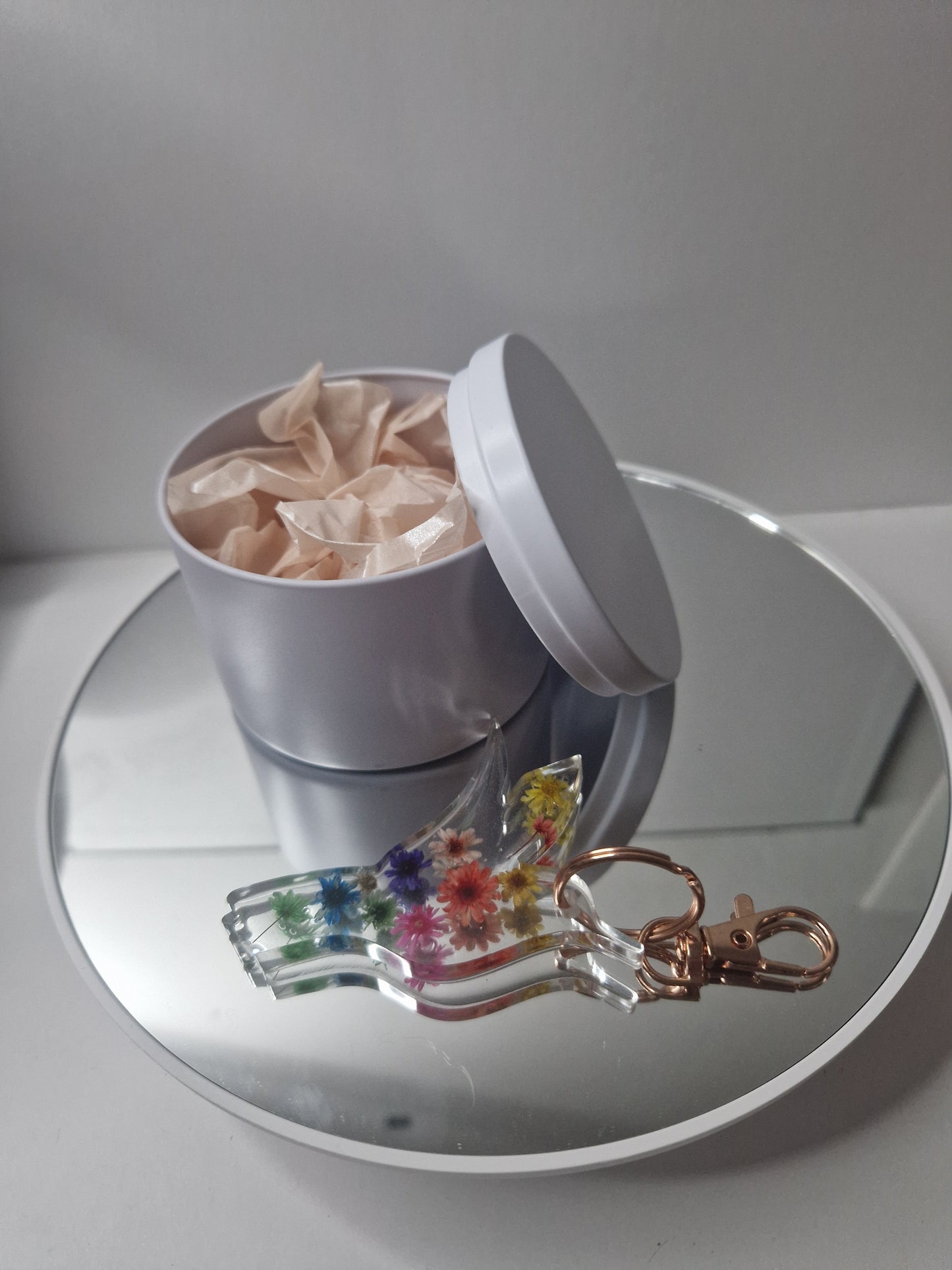 Handmade resin keyrings