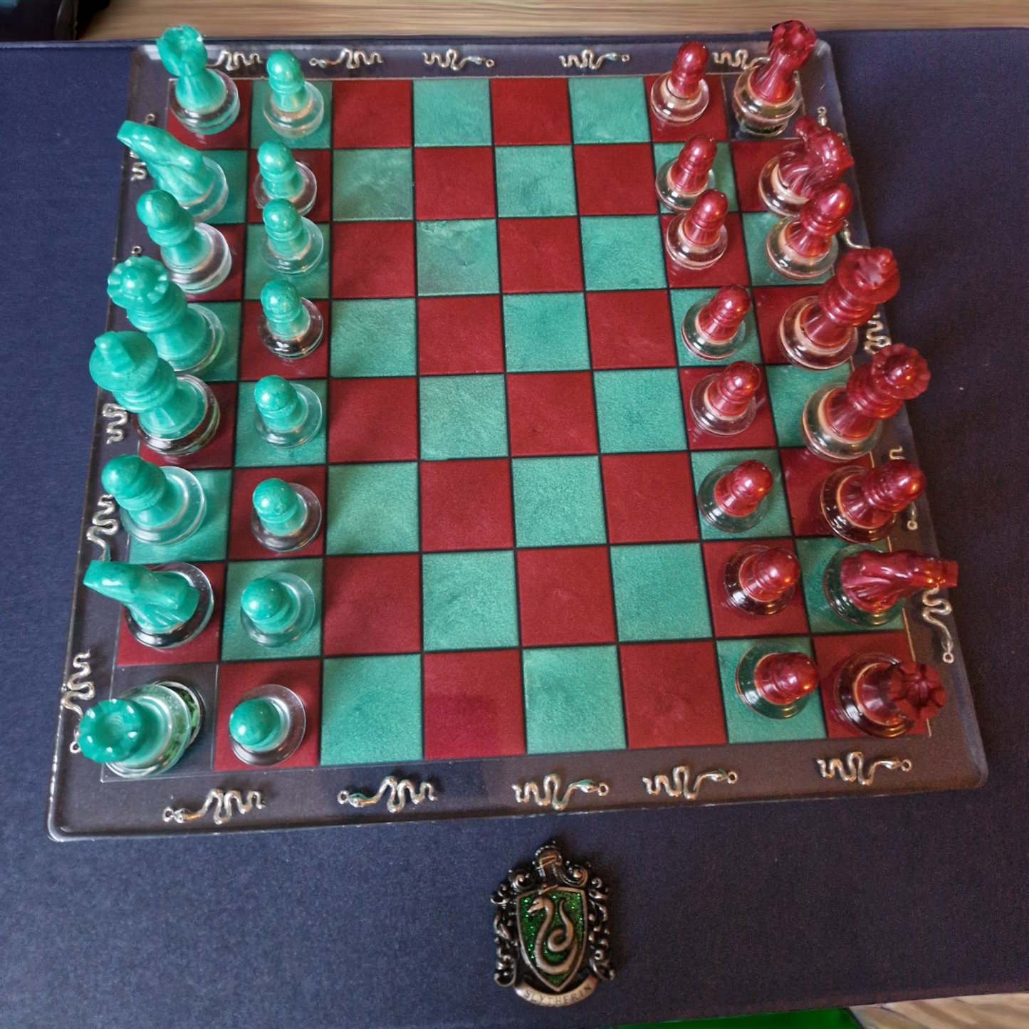 Handmade Epoxy Resin chess set