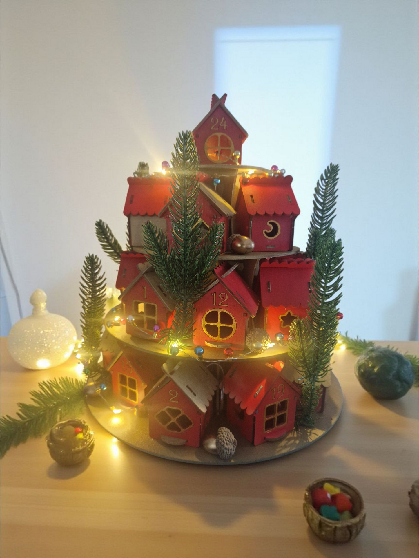 Little house advent calendar