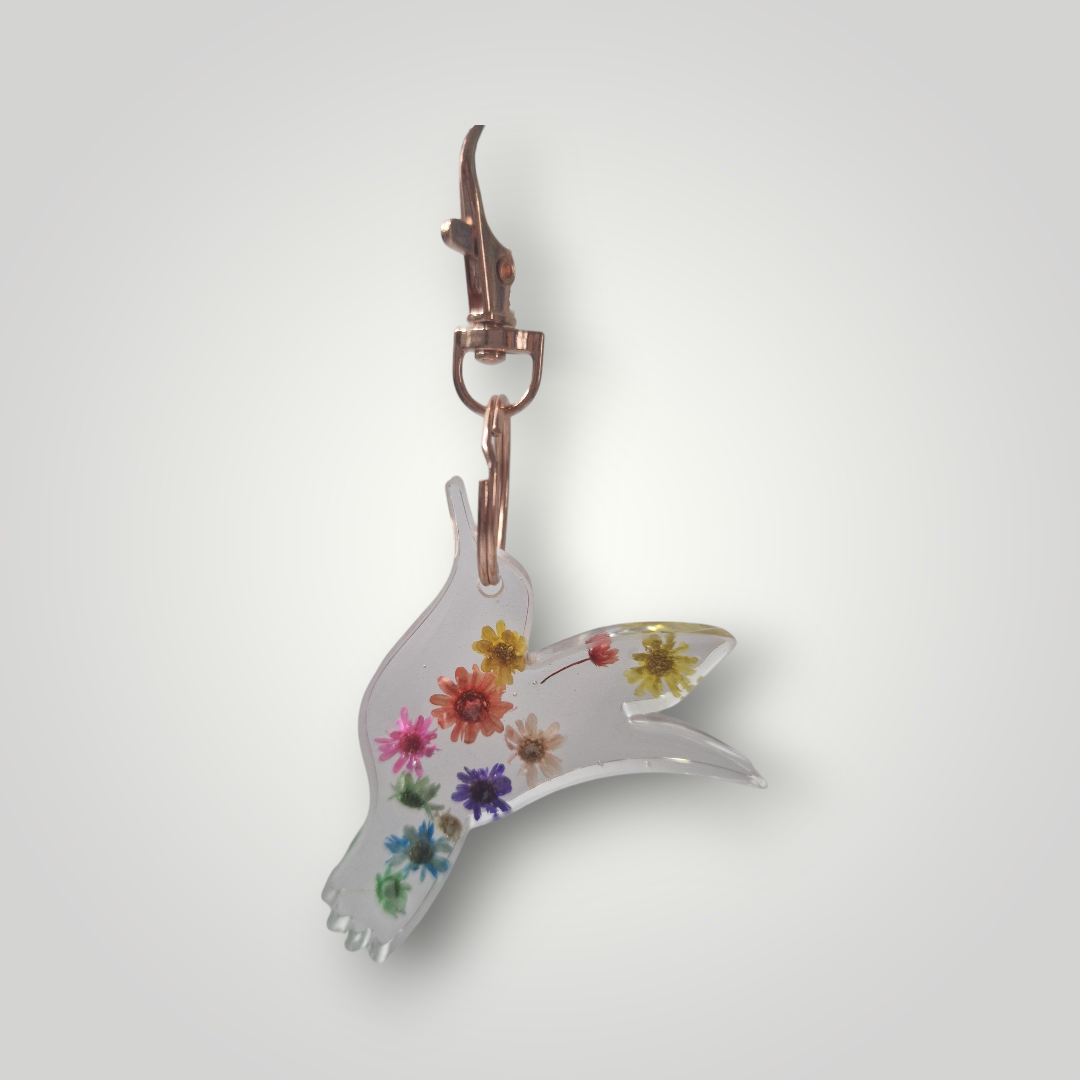 Handmade resin keyrings