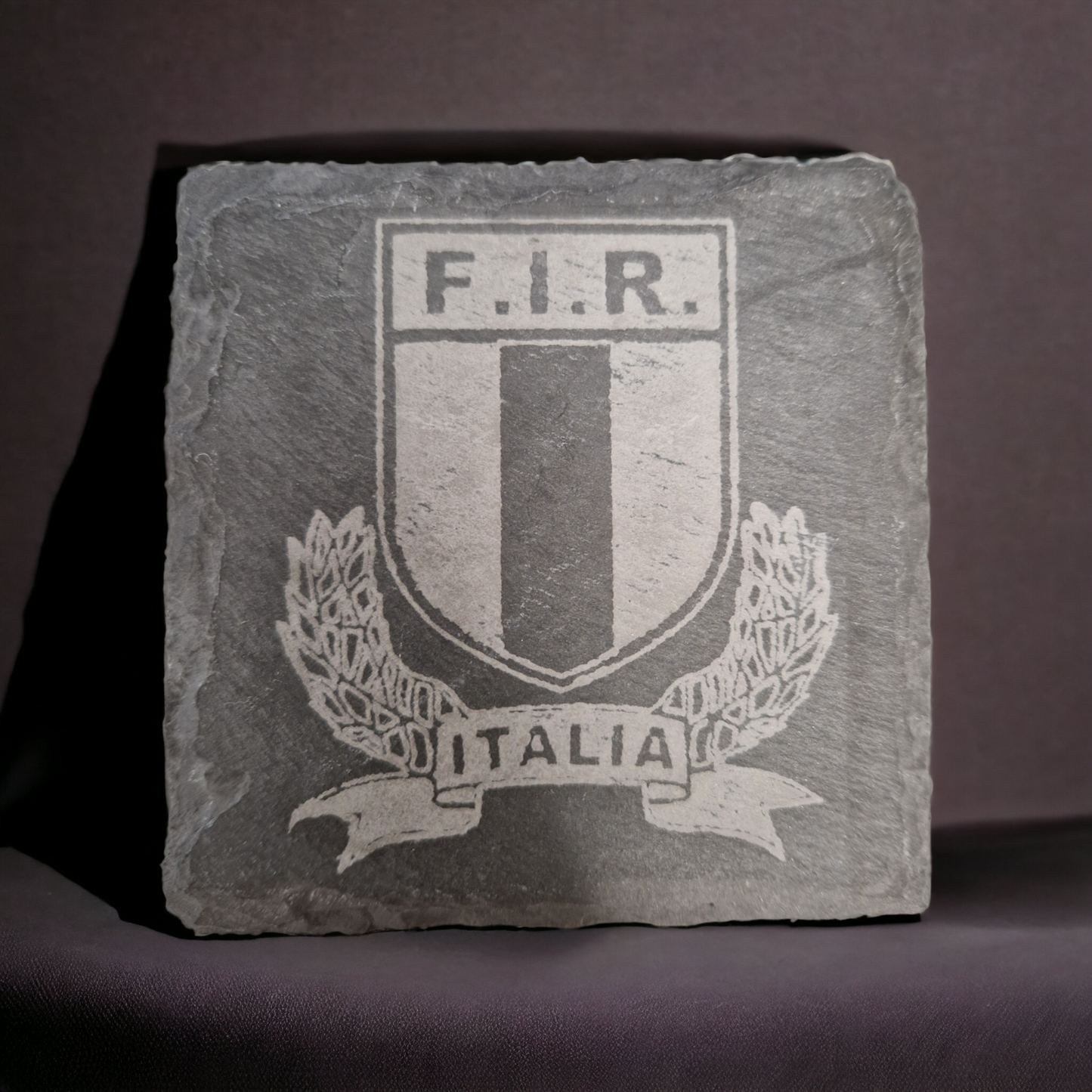 6 Nations slate Coasters