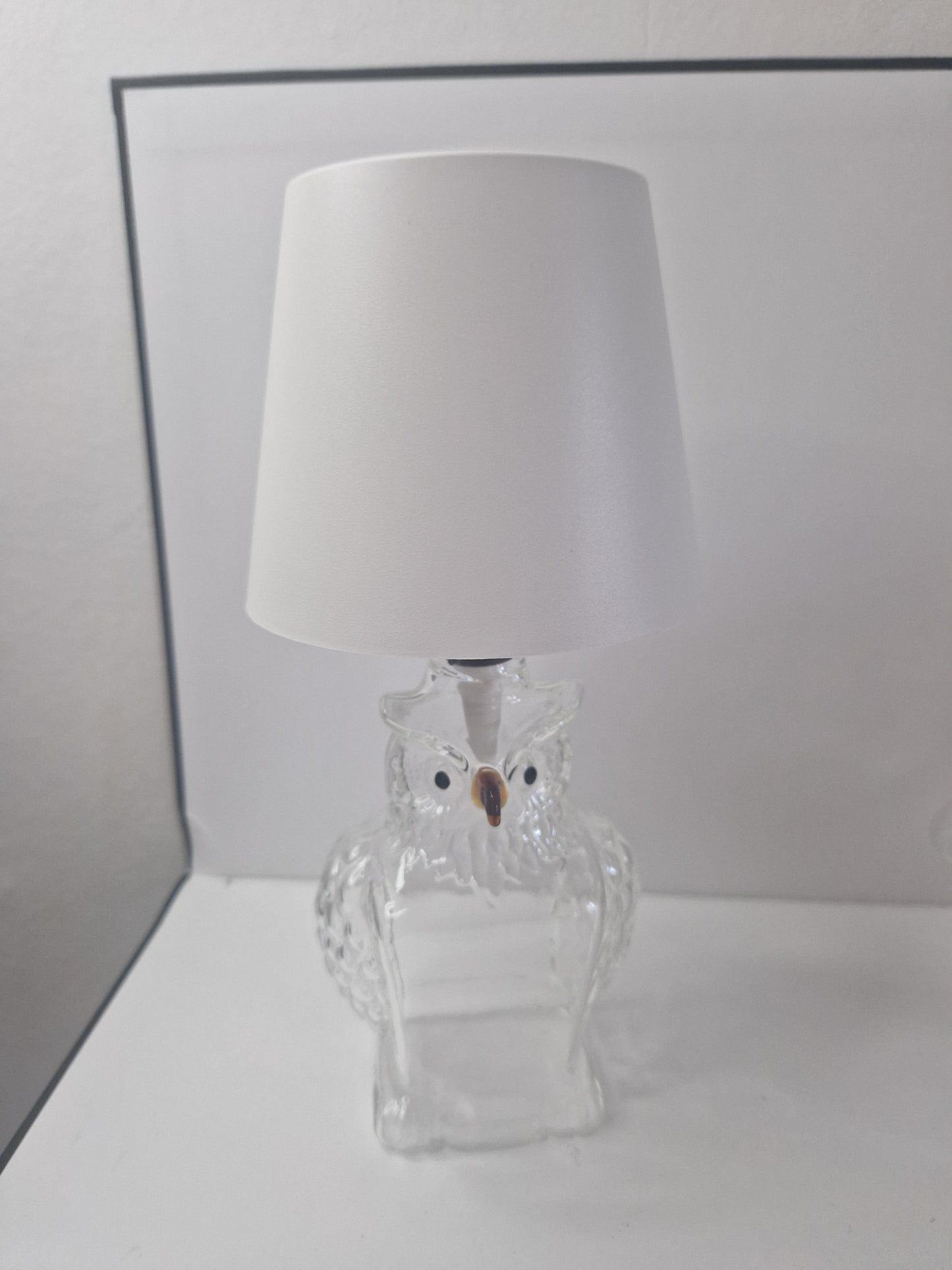 Owl rechargeable bottle lamp