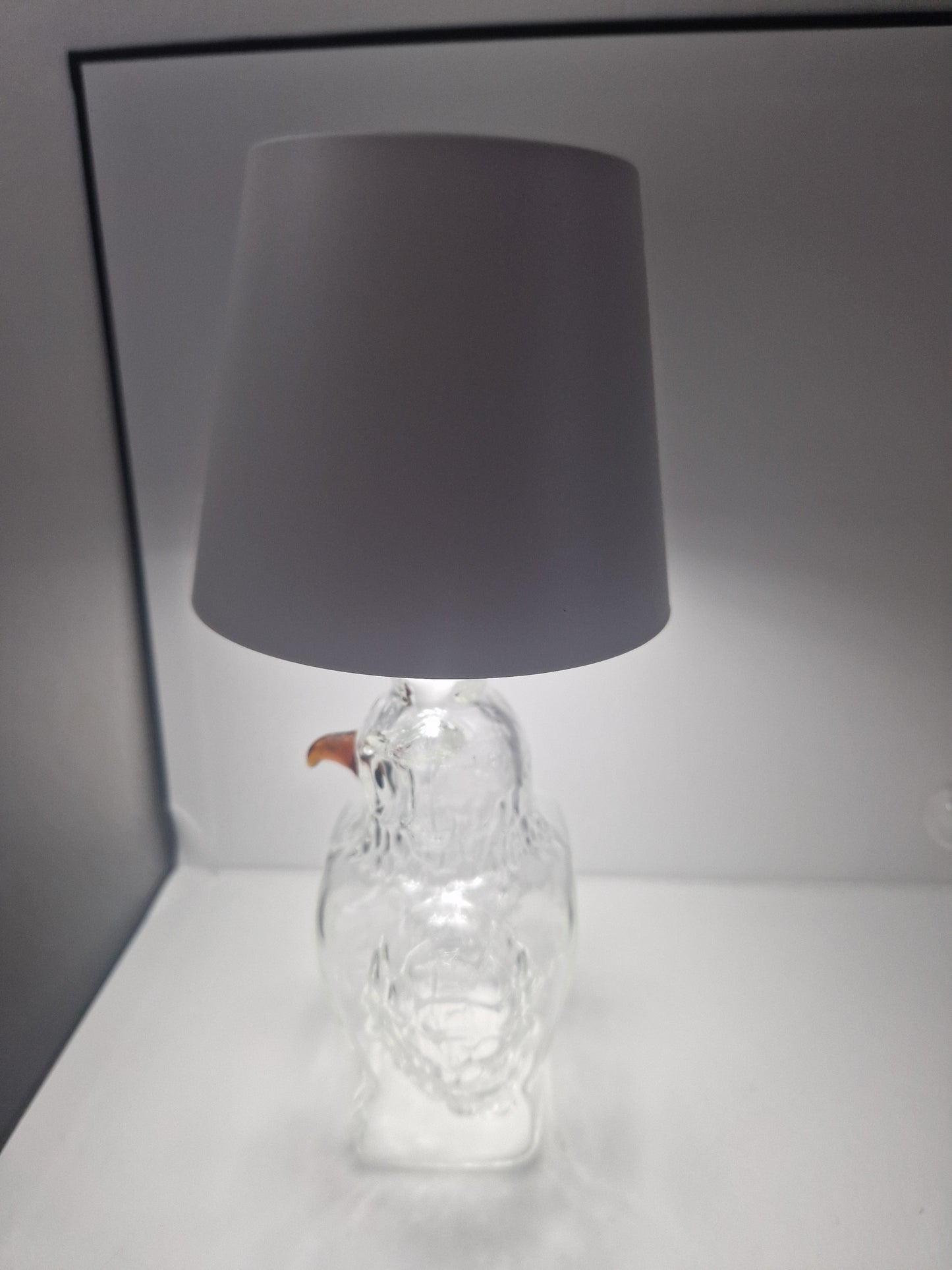 Owl rechargeable bottle lamp