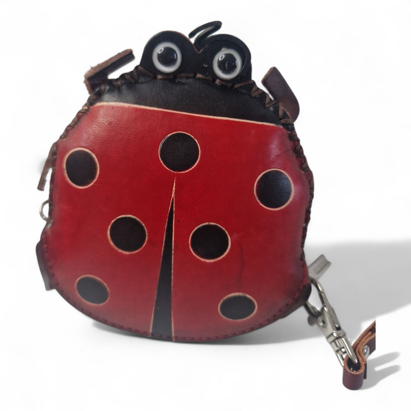 Handmade leather coin purse