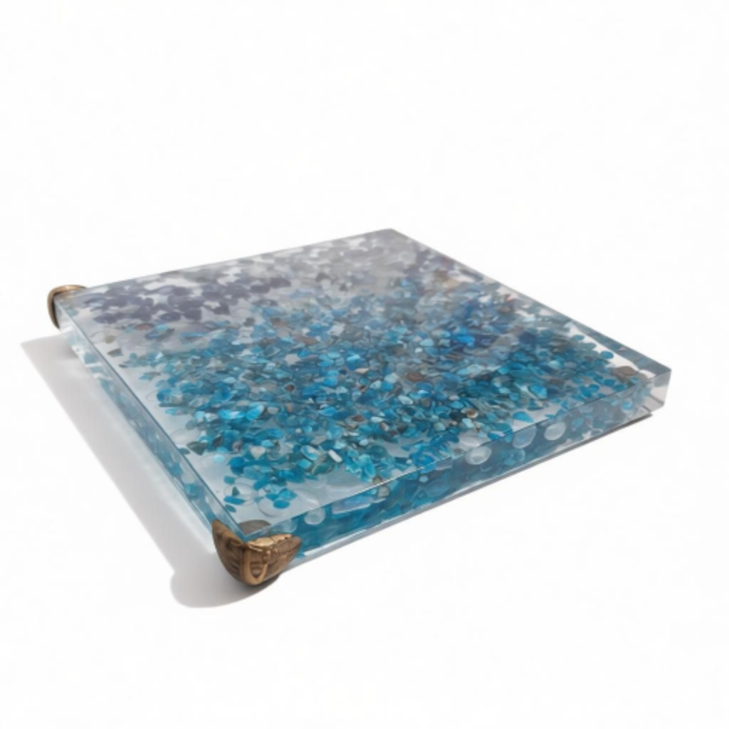 Epoxy resin tray