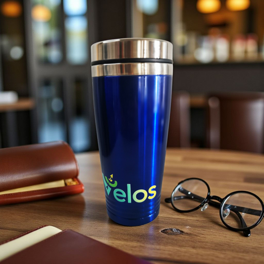Stainless steel travel mug