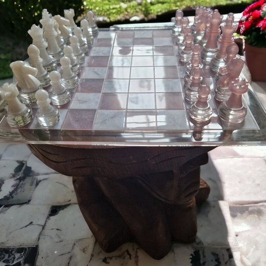 Handmade Epoxy Resin chess set