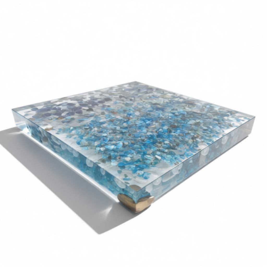 Epoxy resin tray