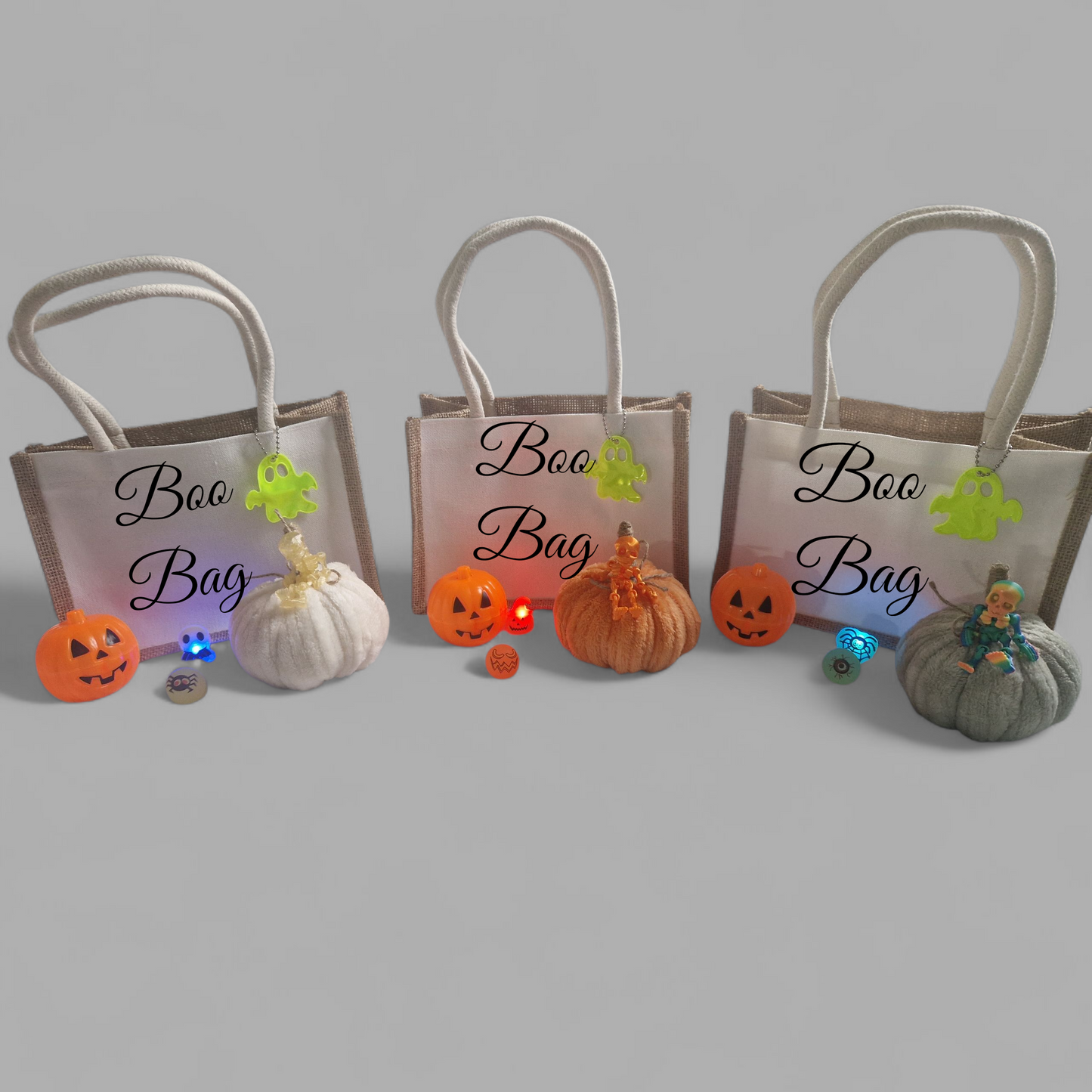 Halloween boo bags