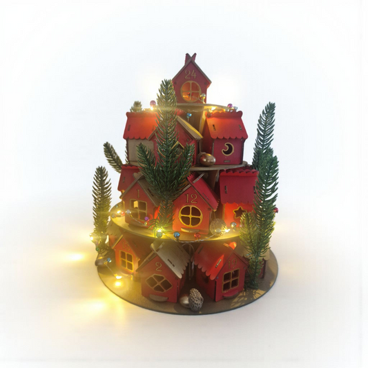 Little house advent calendar