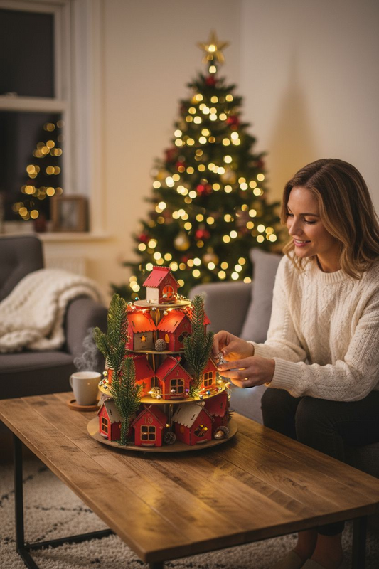 Little house advent calendar